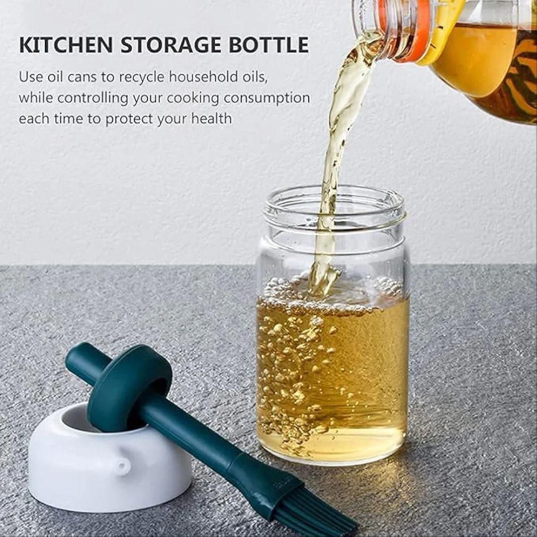2 In 1 Oil Dispenser 250 ml for Kitchen