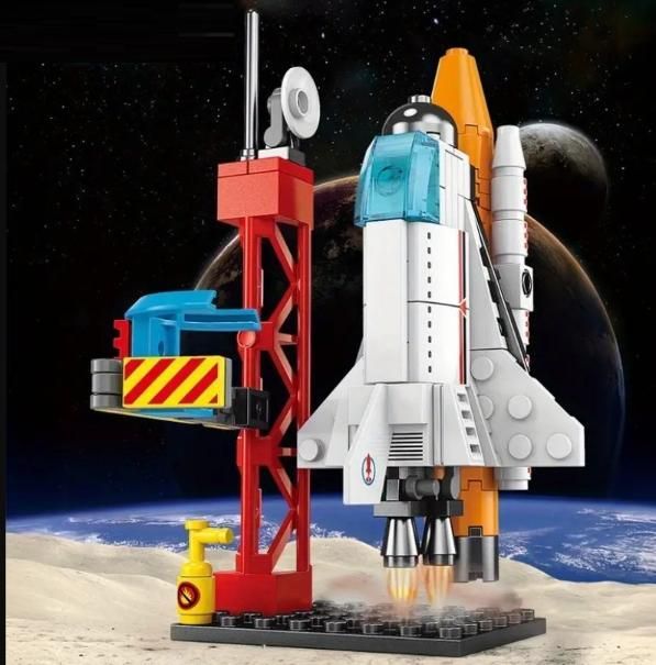 8 in 1 Spacecraft Building Blocks