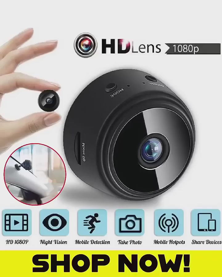 Hidden cam HD night vision